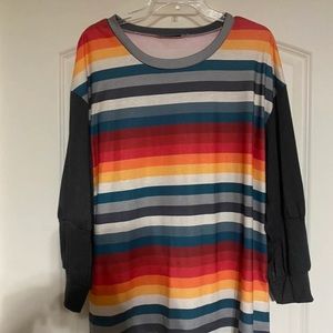 Multi colored shirt